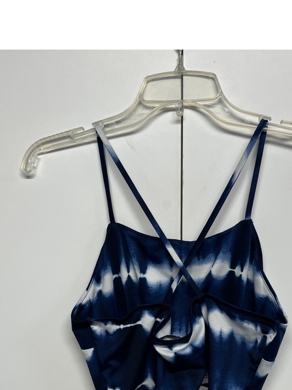 Venus Navy Tie Dye 2 Piece Crop Top Maxi Skirt Set M - Picture 3 of 11